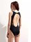 Tiered Layer Tie a Knot Front Top With Low waist Bikini swimsuit high cut supplier