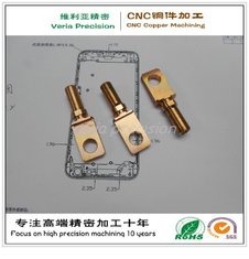 China Precision CNC Metal Machining Part / CNC Machined Copper Part for Hardware Spare Part supplier