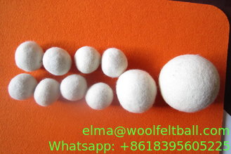 China china factory Colored Pure Genuine  6-Pack XL 100% Wool Dryer Balls supplier
