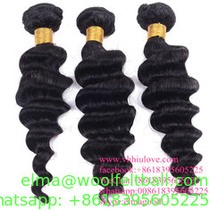 China top quality virgin hair brazilian remy milky way weave human hair supplier