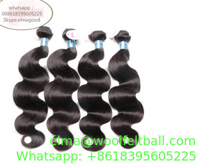 China long hair style body wave Mongolian black virgin hair supplier