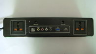Multi-Media Sockets With Ports of USB AV PC HDMI Broad Band and Telephone