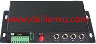 4channels XLR balanced MONO Audio fiber optic transmitter and recever Audio to fiber converter XLR to fiber transmitter