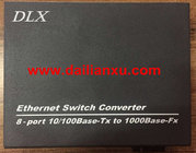 DLX-FS08  8ports 10/100M Ethernet Fiber Optical Switch 8 RJ45 to fiber converter Fiber media converter Switchwith 8 RJ45