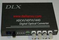1080P HD-AHD/CVI/TVI/Analog 4 in one Video Audio Data Fiber optical Transmitter and Receiver