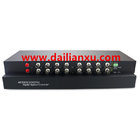 16channel 720p/960p/1080p HD-AHD video data fiber transmitter and receiver AHD PTZ camera to fiber converter