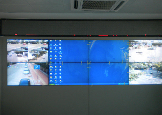China Wall Mounted LCD Video Wall 55 Inch 1.9mm Bezel Width With LG DID Panel supplier