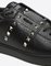 Valentino Garavani Rockstud Untitled sneaker in white/black calfskin leather , 2017 Newest Arrivals For Sale