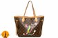 Buy Newest Louis Vuitton Limited Edition Monogram Murakami Moca Neverfull Mm Brown Tote Bag,Cheap Louis Vuitton Totes