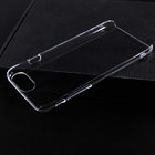 Crystal Clear PC Strap hole Phone cover For Iphone 7/7 plus with Lanyard hole phone case