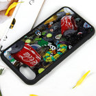 TPU+ PC Glass colored painting for iphone7, durable case with unique design