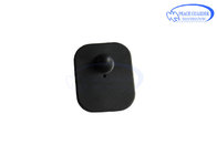 Black Mini Square Anti Theft Clothing Tags , Loss Prevention Tags For EAS Alarm System