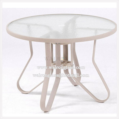 China Round/Coffee Glass Tabletop for Dining/Living Room supplier