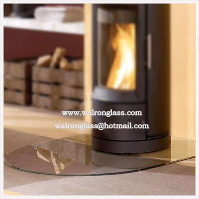 China Fireplace stove Glass supplier