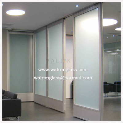 China Clear Glass Partition for Office Wall supplier
