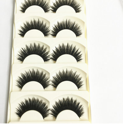 China 3D mink eyelashes private label mink individual eyelashes supplier