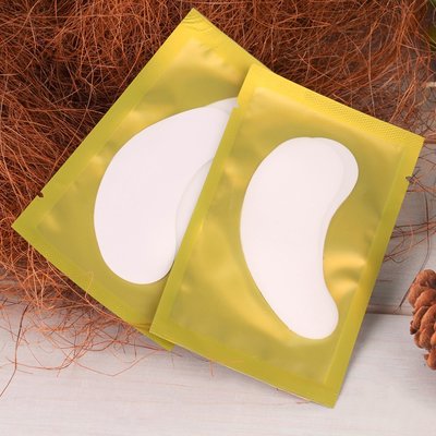 China 50pairs/pack Eyelash Under Eye Pads Lash Eyelash Extension Paper Patches supplier