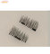 2017 factory wholesale magnetic eyelash hand made mink lashes supplier