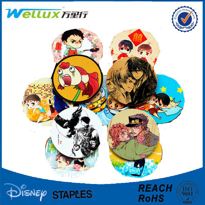 China Natural Rubber Fabric Custom Drink Coasters For Cup CMYK Sublimation Printed supplier