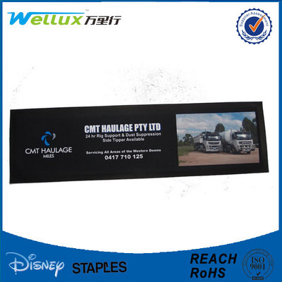 China Stable Rubber Bar Mats 1.5mm Thickness Personalized Bar Runner With Picture supplier
