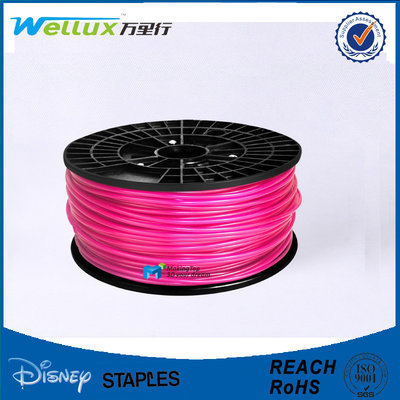 China Colorful Metal ABS PLA TPU Flexible Filament for Desktop 3D Printer Machine supplier