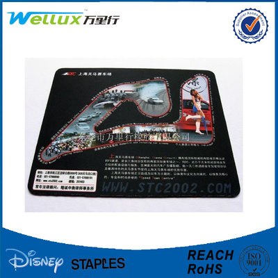 China Promotional Personalized Mouse Pad Polyester / Silk / Cloth 700 * 350 * 2MM supplier