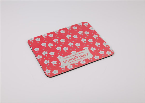 China Advertisement Pink Mouse Pads Rubber Gaming Mat Custom Logo Printing supplier