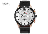 BARIHO Fashion Design Men's Quartz Watch Gold Alloy Date Display 6 Pointers M623 supplier