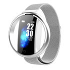 E99-2 Mesh Stainless Steel Band Smart Watch Multifunctional Sport LED Digital Bracelet supplier