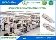Textile Humidification High Pressure Water Mist System Energy Saving Cooling Misting System