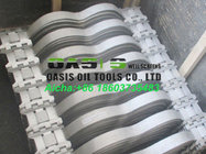 API 10D oil and gas welded stainless steel 304,304L spring centralizers
