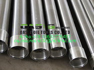 Water Well Drilling Usage Stainless Steel Rod Based Wedge Wire Screens Pipe