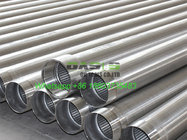 6 5/8inch OEM Stainless Steel Wire Wrapped Wedge Wire Screen for Horizantal Well
