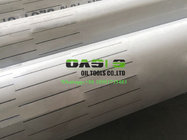 9 5/8inch stainless steel laser cut slotted liner and slot casing pipe for oil well drilling