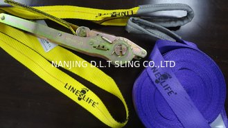 China Slackline 50mm*30m , Accroding to EN1492-1, ASME B30.9, AS/NZS 4380 Standard,  CE,GS TUV approved supplier