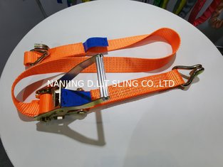 China 50mm ratchet straps, Accroding to EN1492-1, ASME B30.9, AS/NZS 4380 Standard,  CE,GS TUV approved supplier