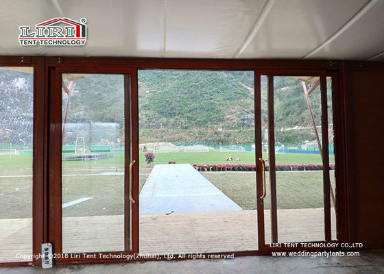 China Customized Steel Frame 5x5m Glamping Safari Tent For Outside Event Or Hotel supplier