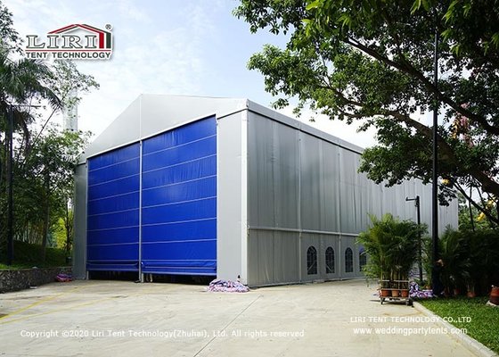 China High Quality Warehouse Tent 11m Side Height Water Proof Fire Retarant PVC Sidewall supplier