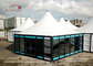 Luxurious Aluminum Frame Large Outdoor Event Hexagon Module Square Tent supplier