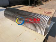 wedge wire reverse rolled screens
