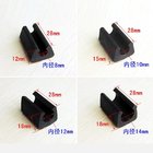 8mm/10mm/12mm/14mm Diameter Clip on glide for sled style chairs