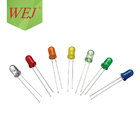 WEJ brand dip led diodes 3mm oval Amber led 600-610nm led diodes dip led chip