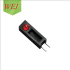 wholesale 3mm housing lamp holder red diffused emitting diode dip led