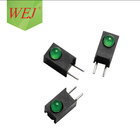 green diffused diode led holder 3mm led green emitting diode led lectronic indicator