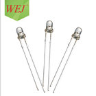 3mm water clear lens led red led diode 25° viewing angle  620-625nm led chip