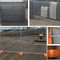 galvanized construction temporary fence