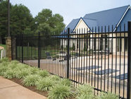 Living Area Spear Top Tubular Steel Fence And Slide Gate(Manufacturer)