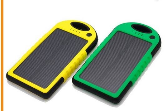 China 2016 Solar Power Bank 4000mAh Waterproof Powerbank Cargador Portable Solar Charger for Cell Phones supplier