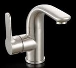 High quality cheap brushed bathroom wash basin faucet