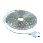 Luz de tira del LED 220 SMD5050 60leds/M IP67 Waterproof Led flexible Tape 1M/2M/3M/4M/5M/6M/7M/8M/9M/10M/15M/20/25 + Po